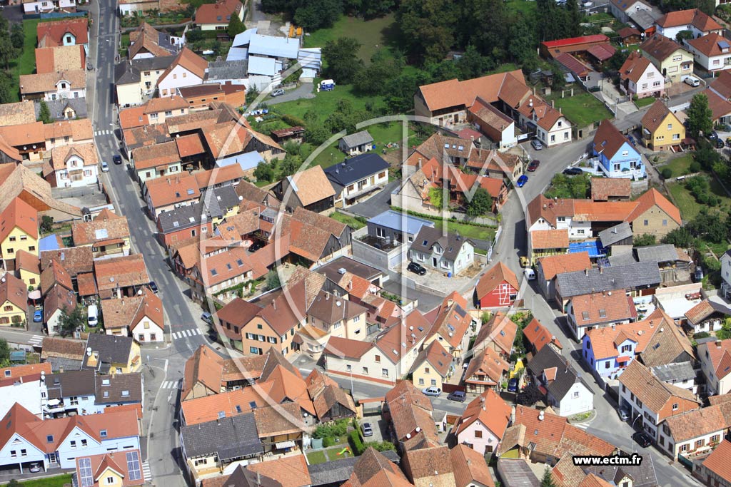 Photo arienne de Griesheim-prs-Molsheim