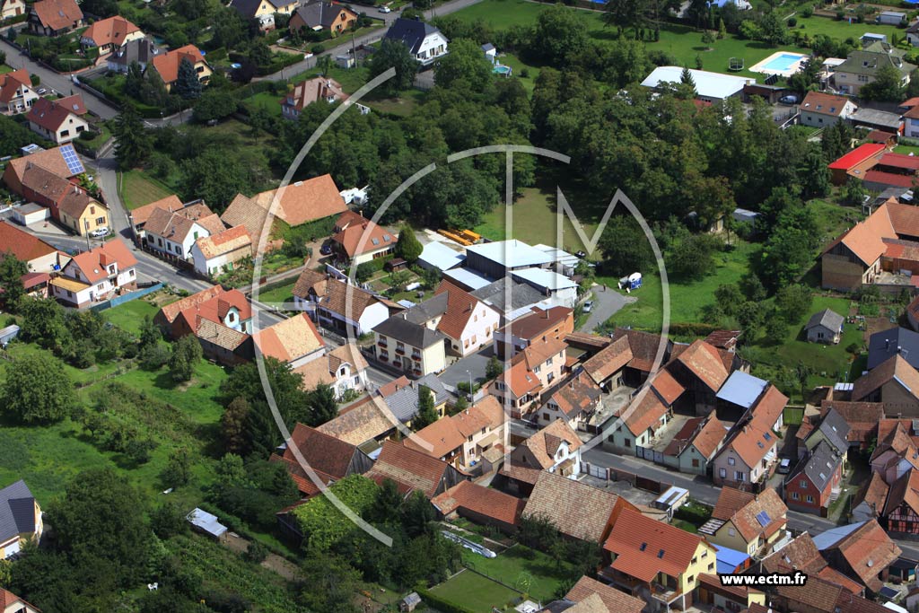 Photo arienne de Griesheim-prs-Molsheim