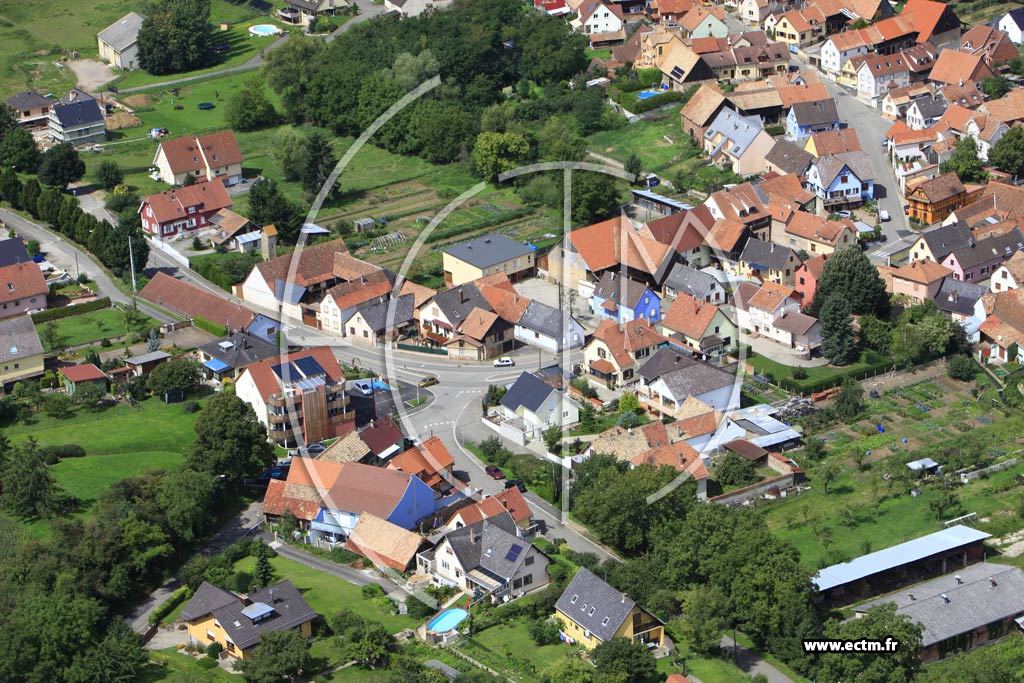 Photo arienne de Griesheim-prs-Molsheim
