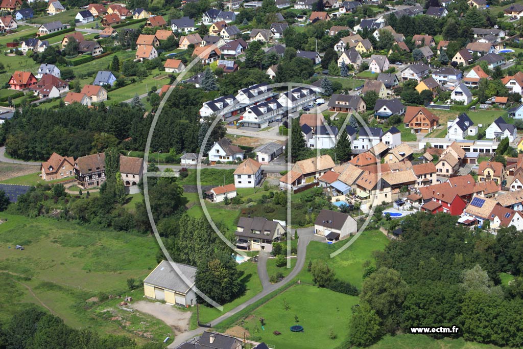 Photo arienne de Griesheim-prs-Molsheim