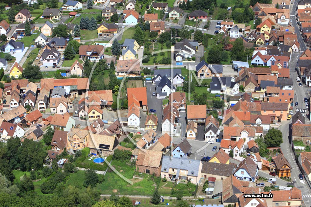 Photo arienne de Griesheim-prs-Molsheim