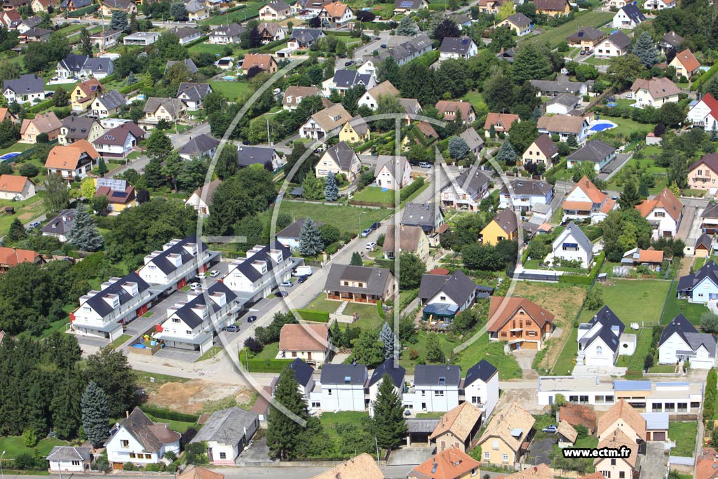Photo arienne de Griesheim-prs-Molsheim