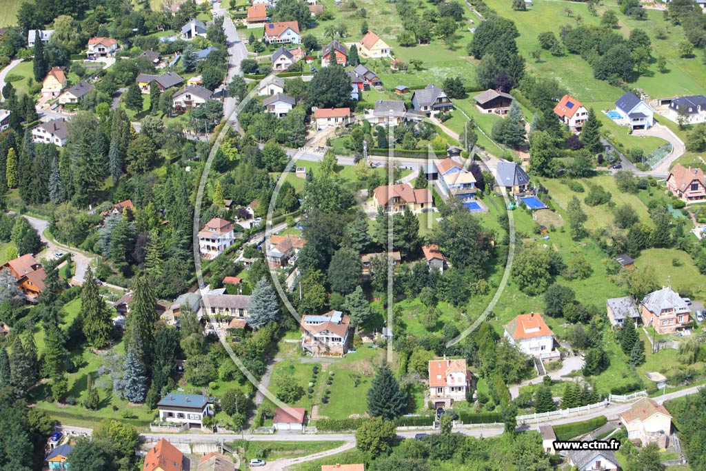 Photo arienne de Heiligenberg