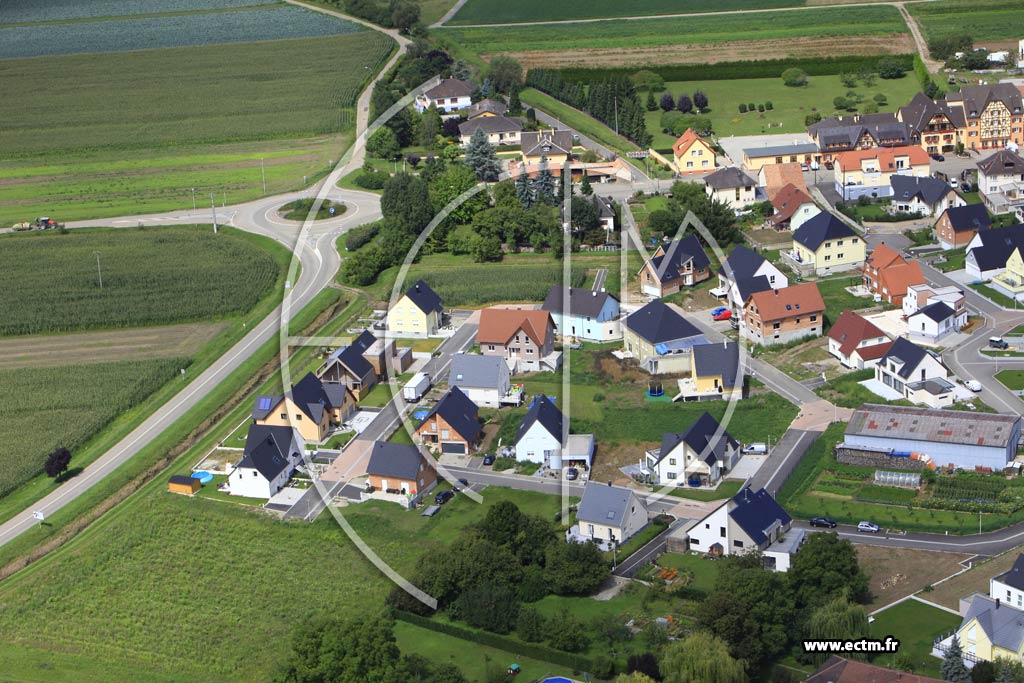 Photo arienne de Innenheim