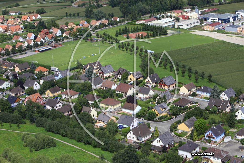 Photo arienne de Krautergersheim