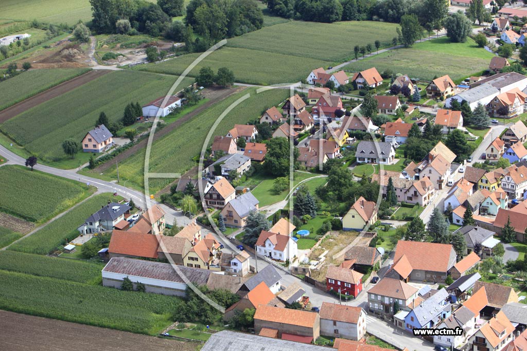 Photo arienne de Krautergersheim