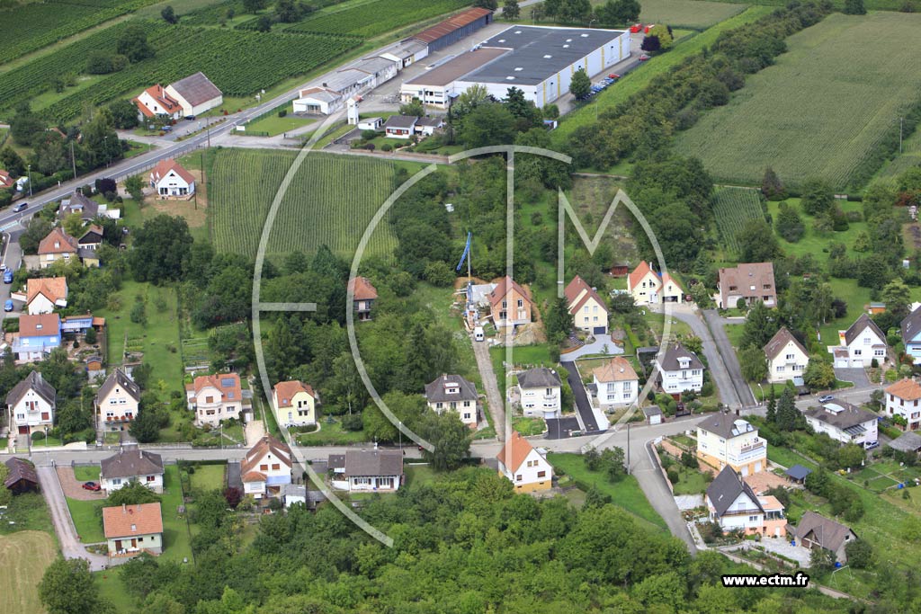 Photo arienne de Molsheim