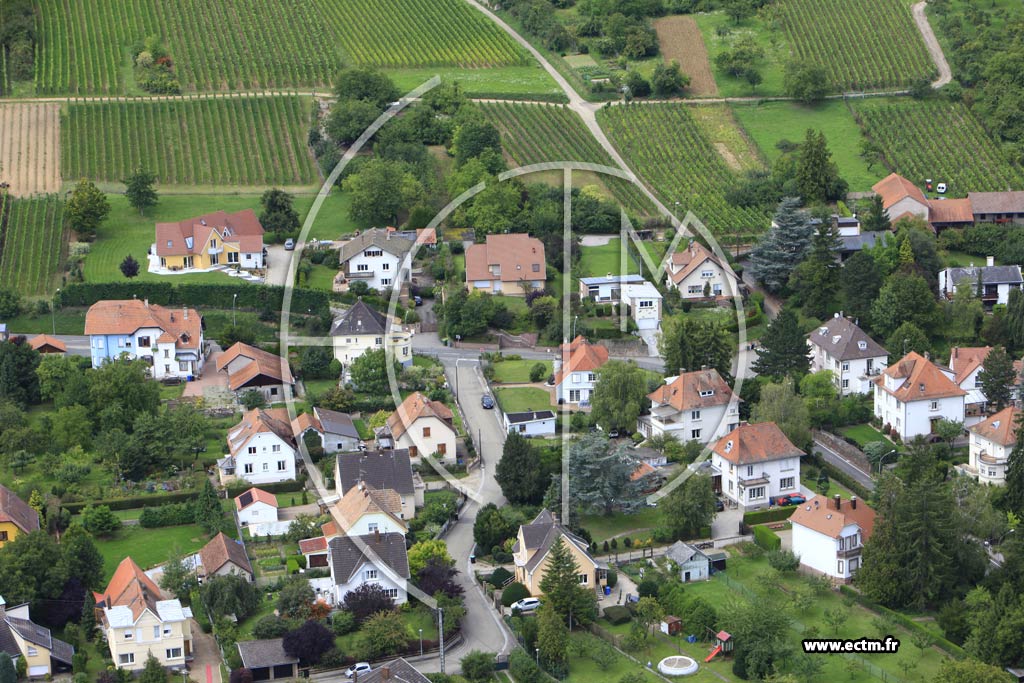Photo arienne de Molsheim