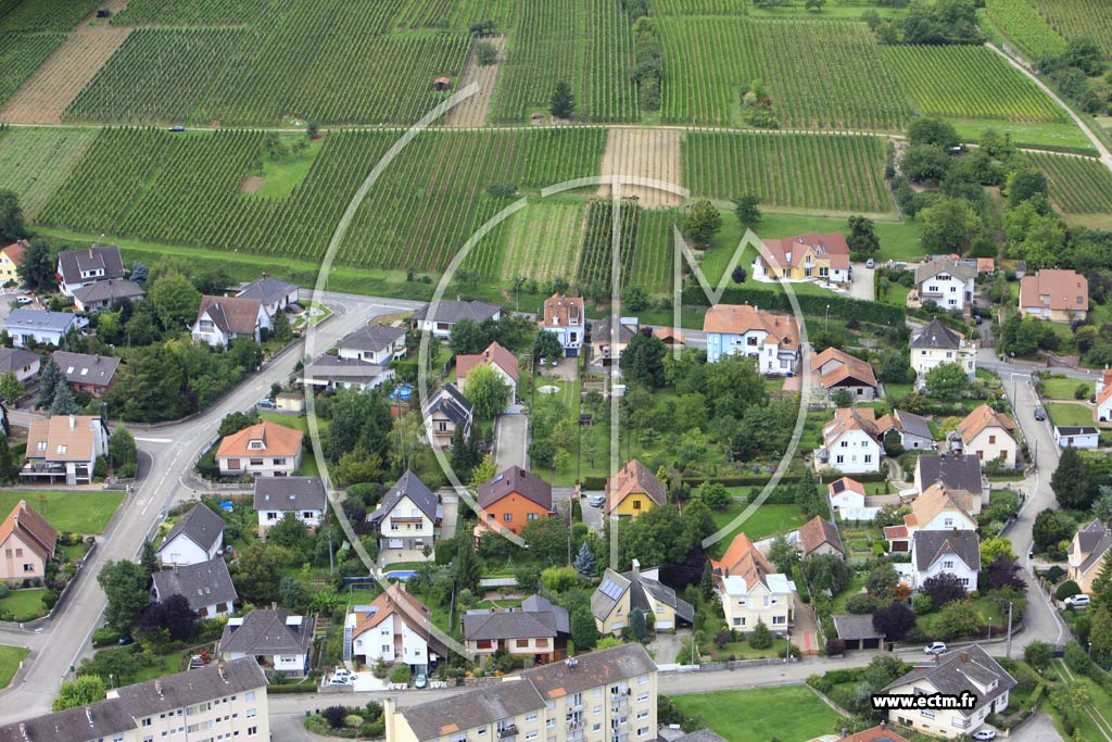 Photo arienne de Molsheim