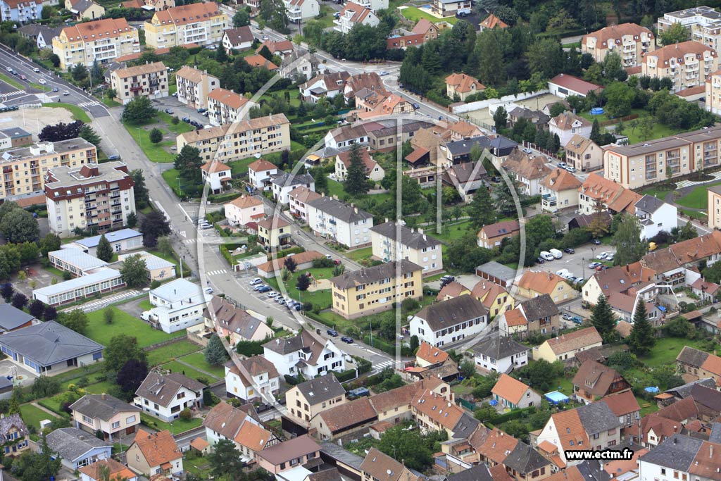 Photo arienne de Mutzig