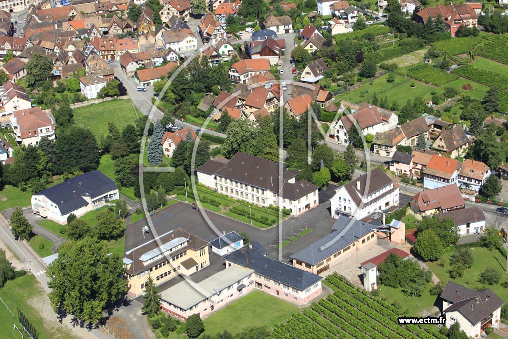 Photo arienne de Andlau