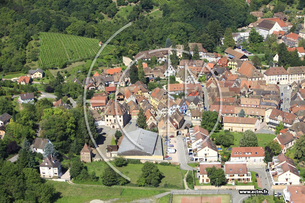 Photo arienne de Andlau