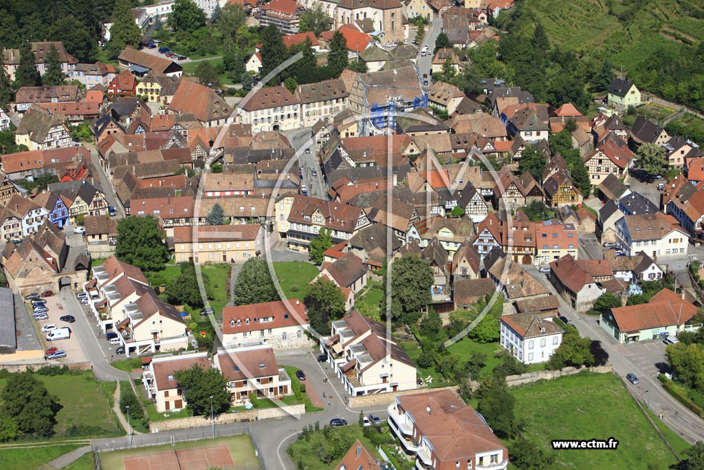 Photo arienne de Andlau