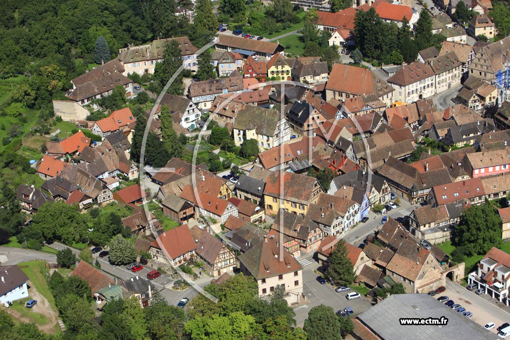 Photo arienne de Andlau