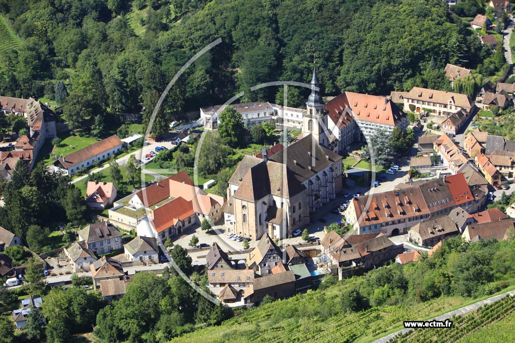 Photo arienne de Andlau