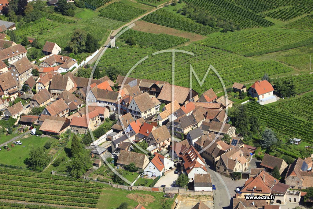 Photo arienne de Mittelbergheim