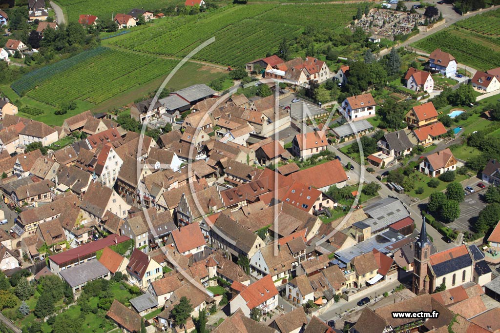 Photo arienne de Mittelbergheim