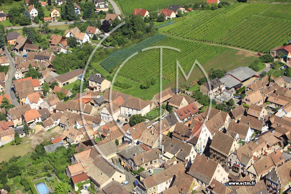 Photo arienne de Mittelbergheim
