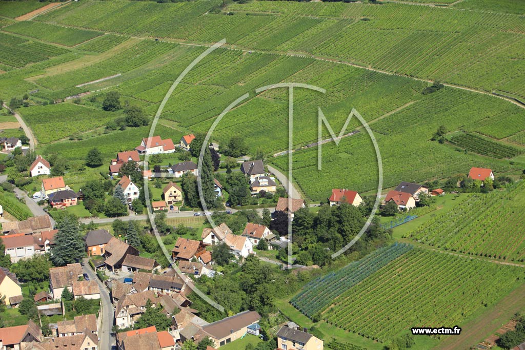 Photo arienne de Mittelbergheim