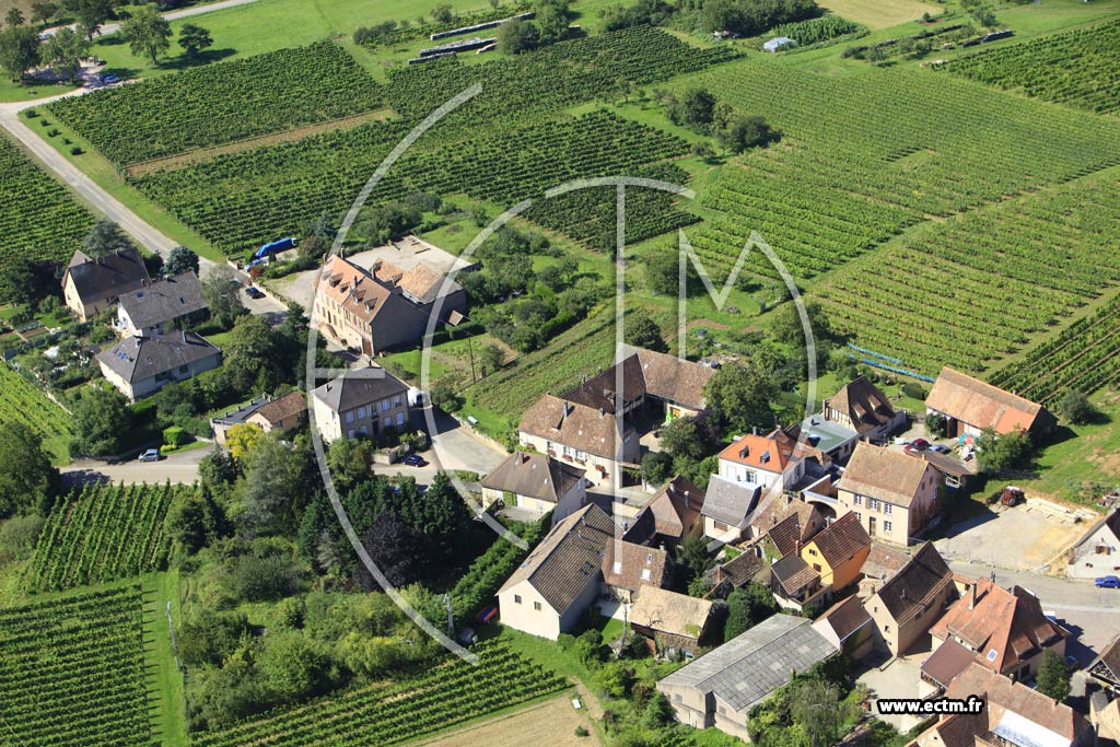 Photo arienne de Mittelbergheim