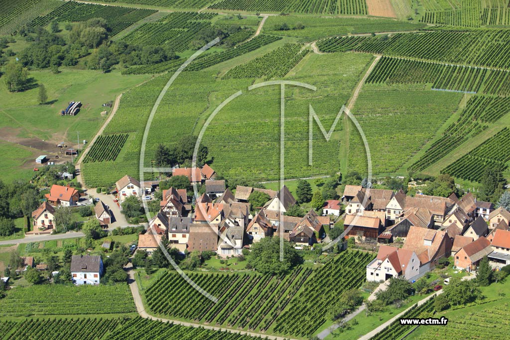 Photo arienne de Mittelbergheim