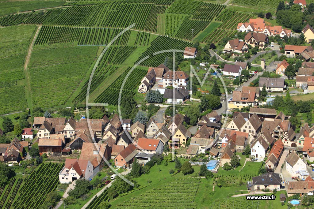 Photo arienne de Mittelbergheim
