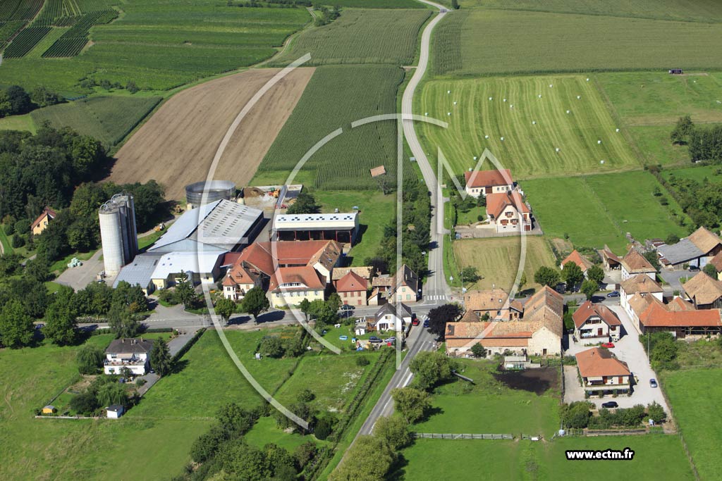 Photo arienne de Saint-Pierre