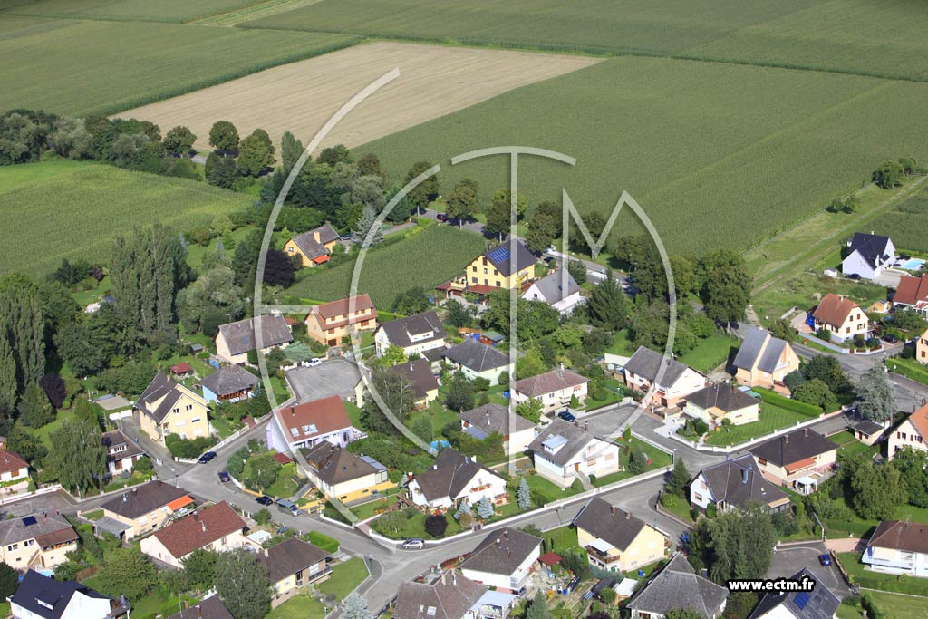 Photo arienne de Bolsenheim