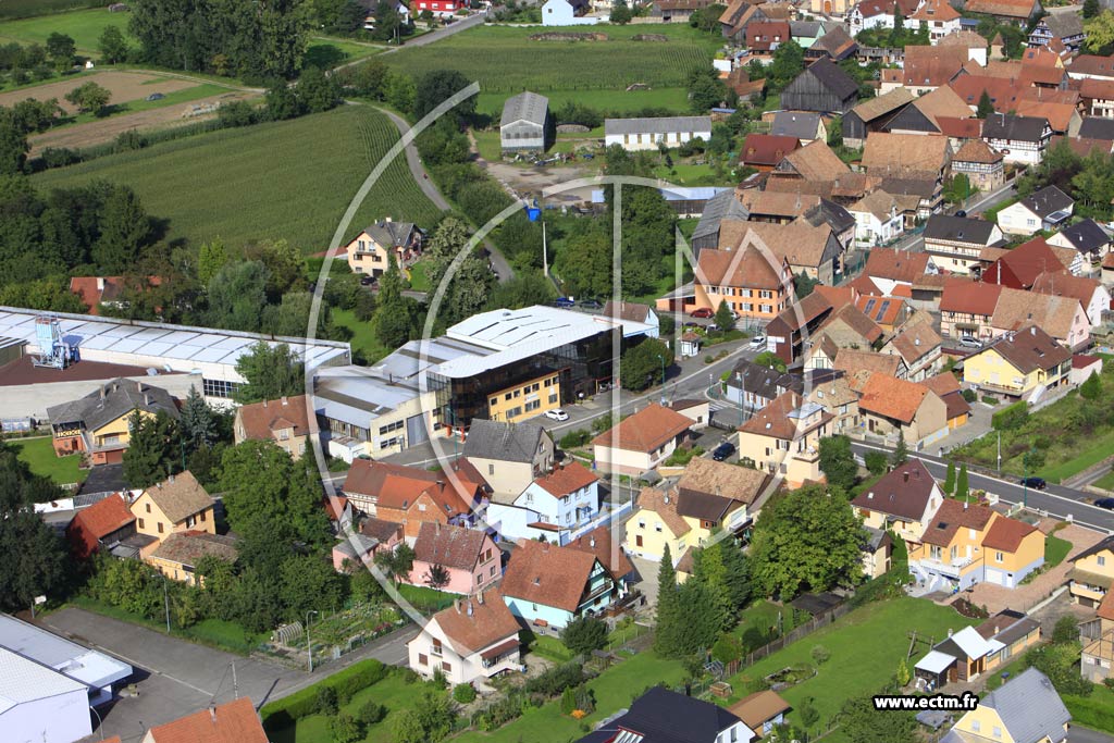 Photo arienne de Schaeffersheim