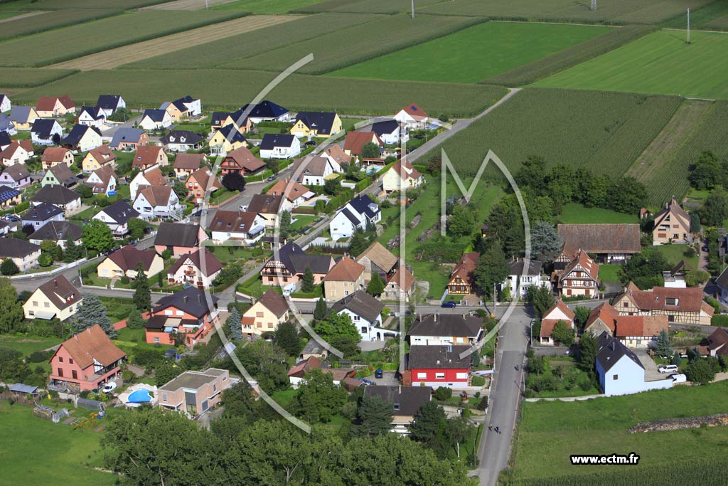 Photo arienne de Schaeffersheim