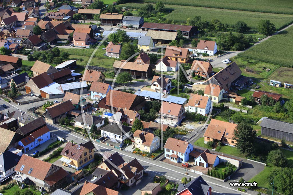 Photo arienne de Schaeffersheim