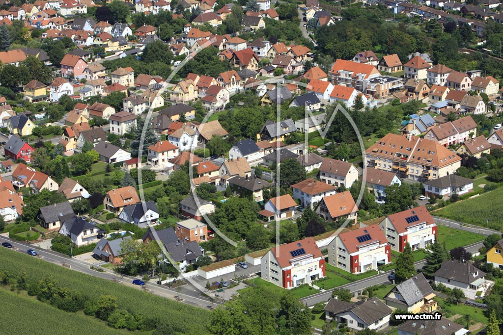 Photo arienne de Geispolsheim (Geispolsheim Gare)