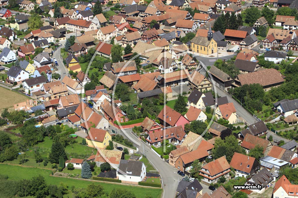Photo arienne de Hipsheim
