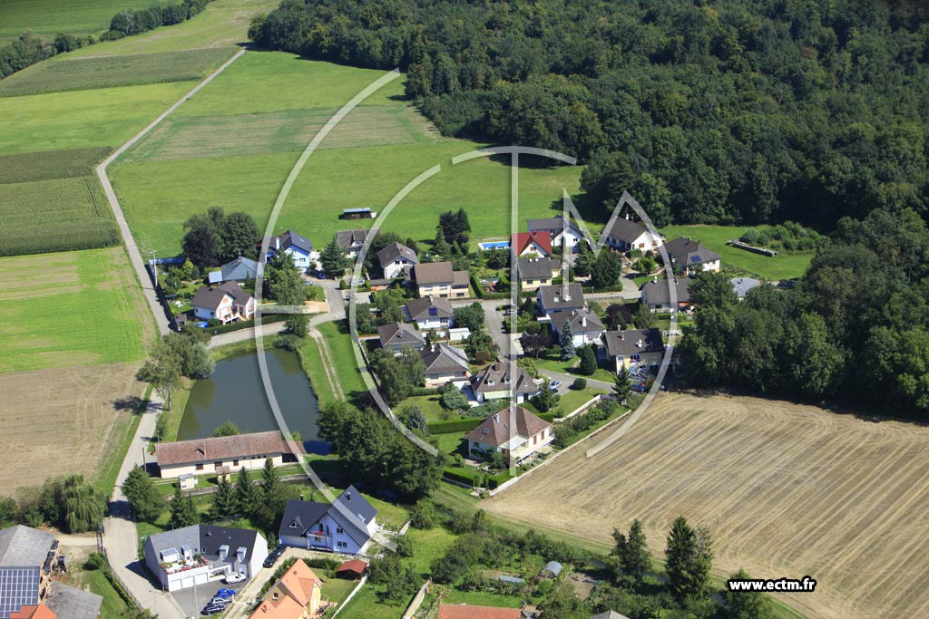 Photo arienne de Ichtratzheim