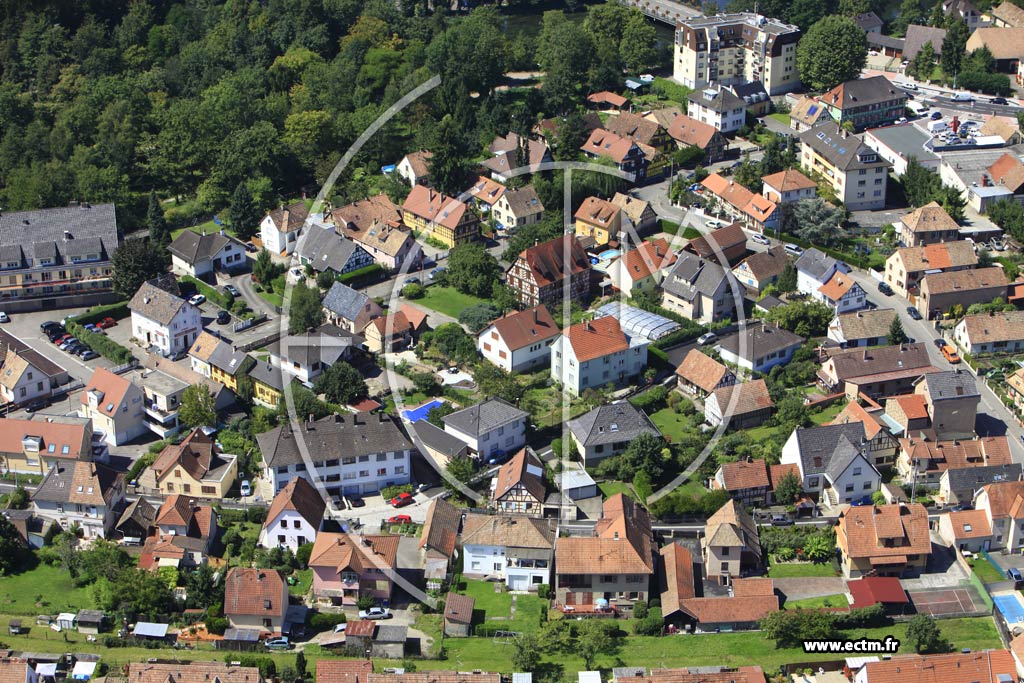 Photo arienne de Illkirch-Graffenstaden
