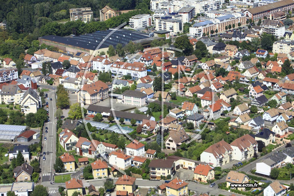 Photo arienne de Illkirch-Graffenstaden