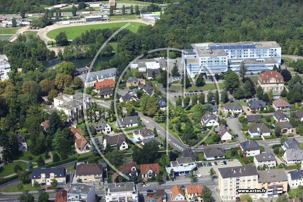 Photo arienne de Illkirch-Graffenstaden
