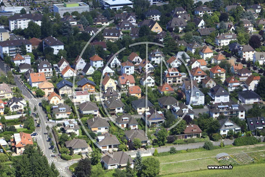 Photo arienne de Illkirch-Graffenstaden