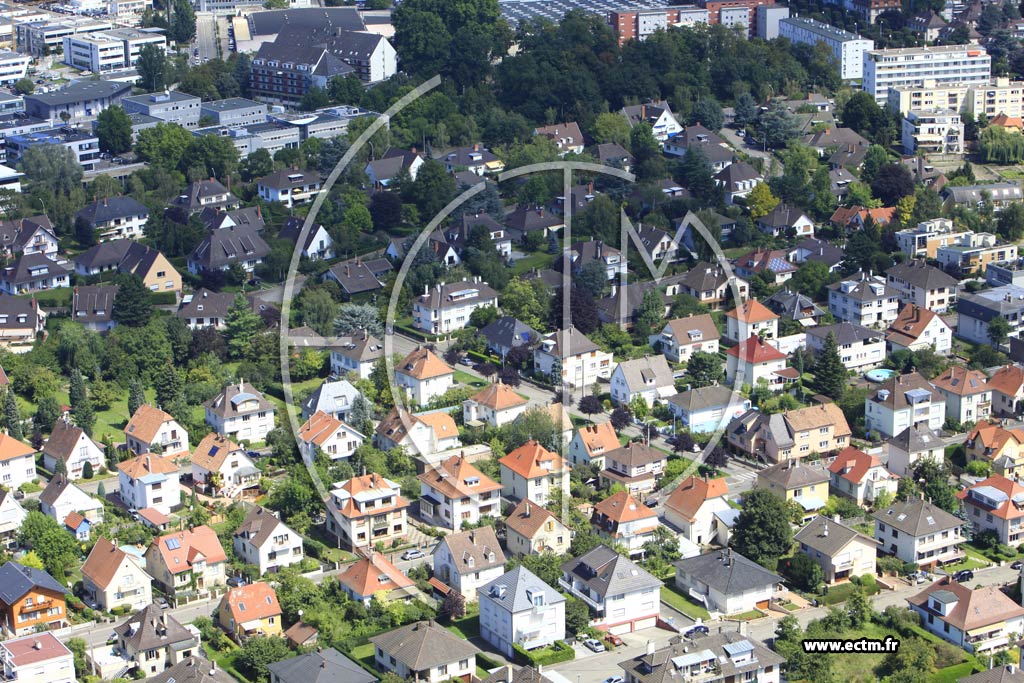 Photo arienne de Illkirch-Graffenstaden