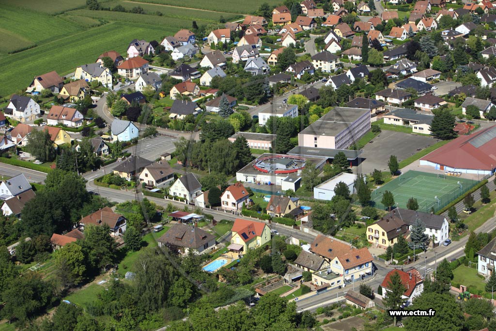 Photo arienne de Achenheim