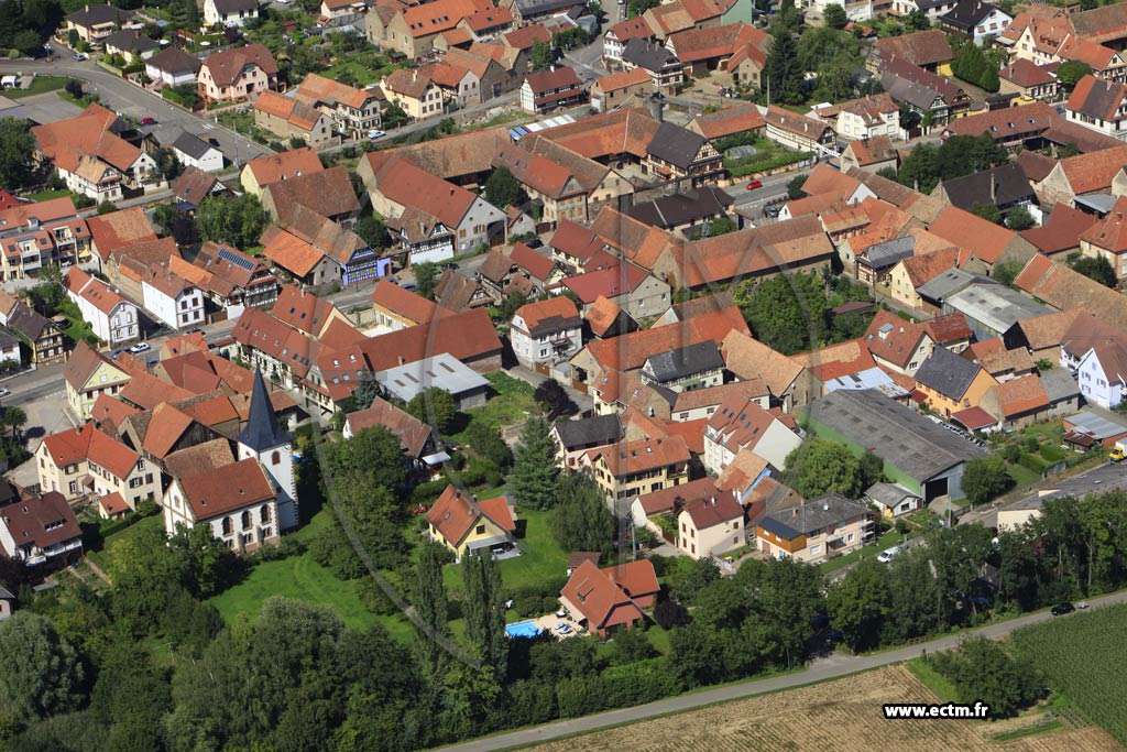 Photo arienne de Breuschwickersheim