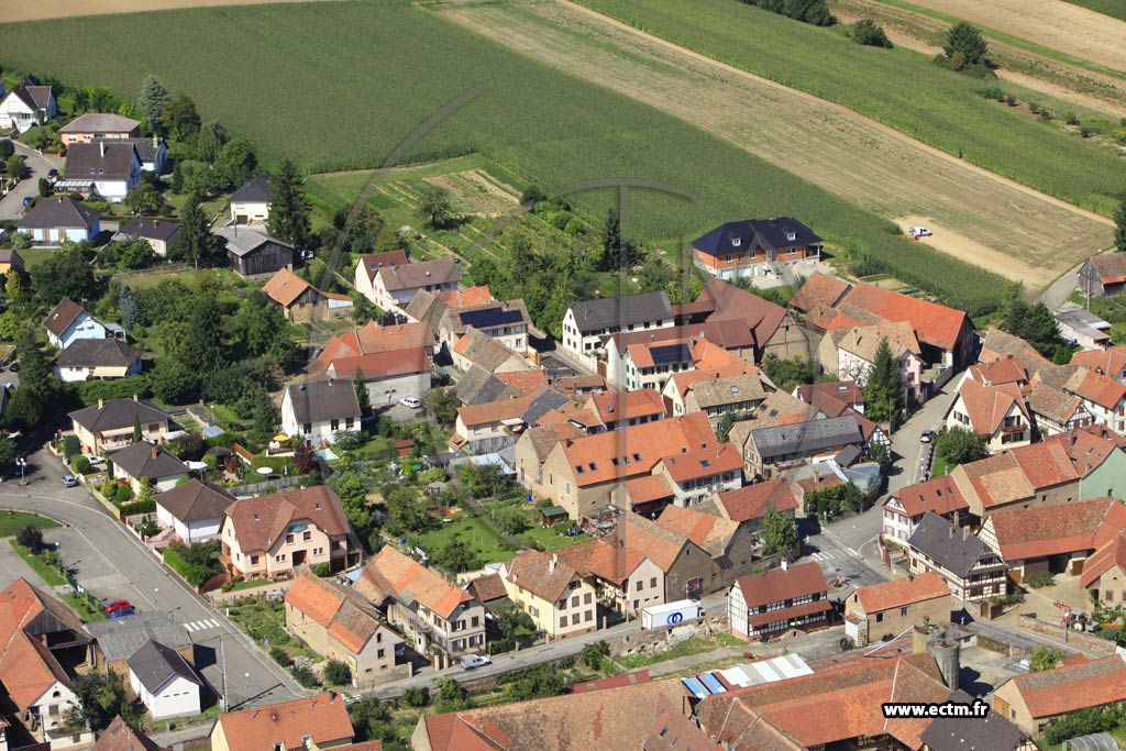 Photo arienne de Breuschwickersheim
