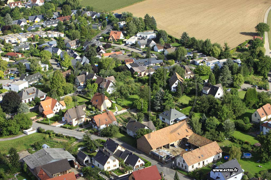 Photo arienne de Dingsheim