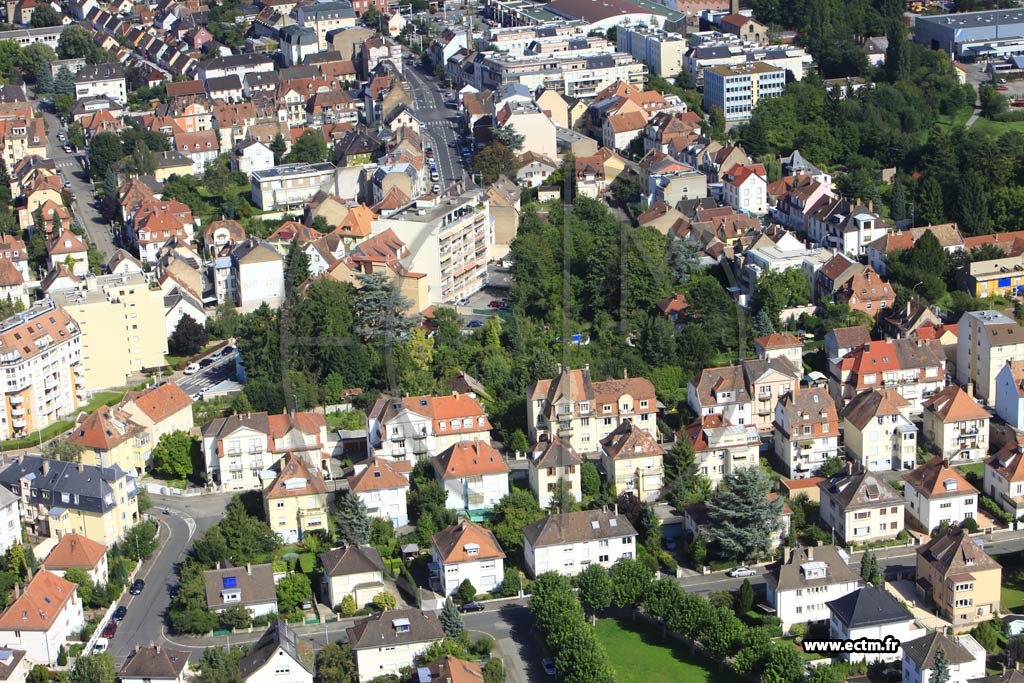 Photo arienne de Eckbolsheim