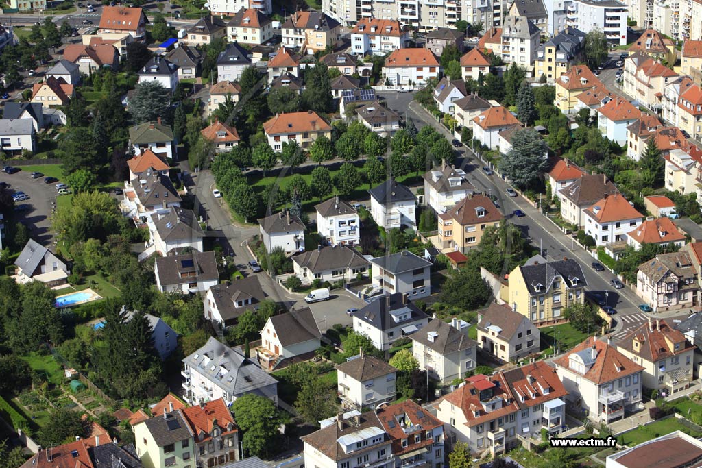 Photo arienne de Eckbolsheim