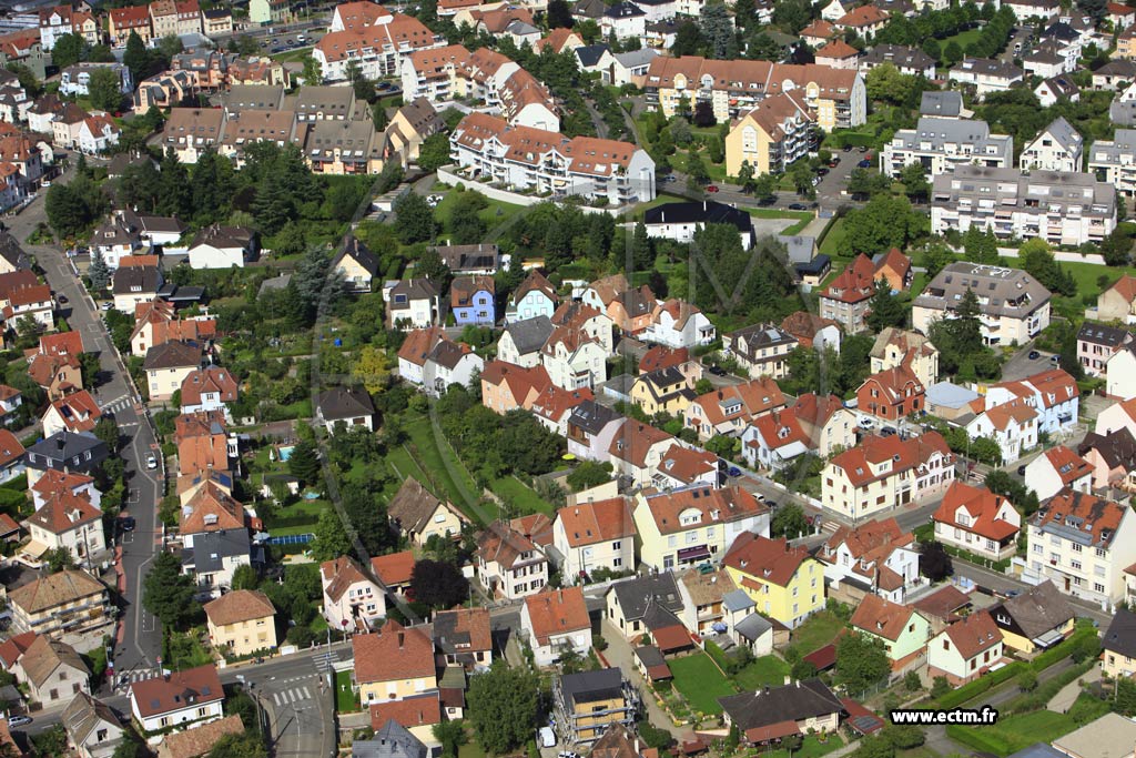 Photo arienne de Eckbolsheim