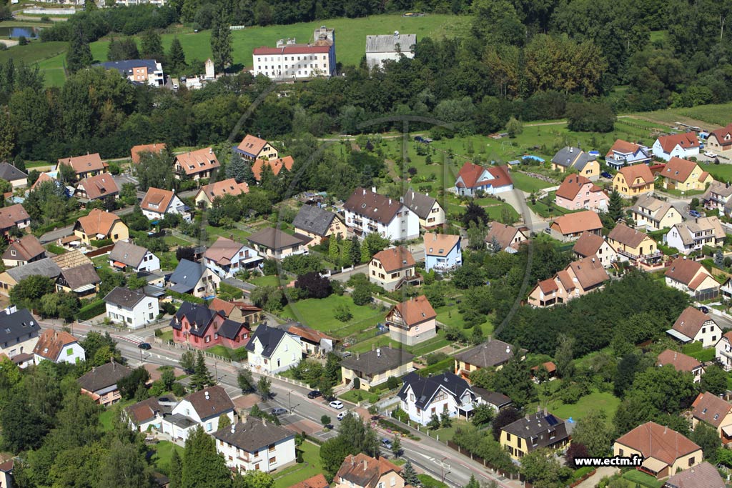 Photo arienne de Ernolsheim-Bruche