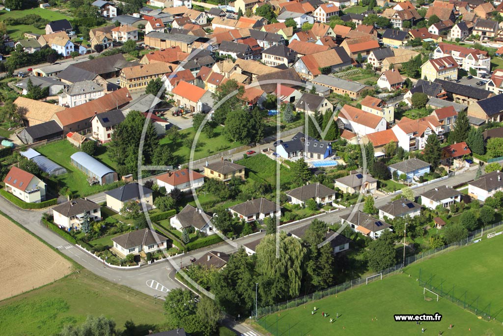 Photo arienne de Griesheim-sur-Souffel