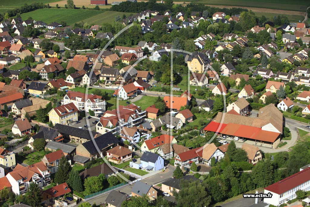 Photo arienne de Griesheim-sur-Souffel