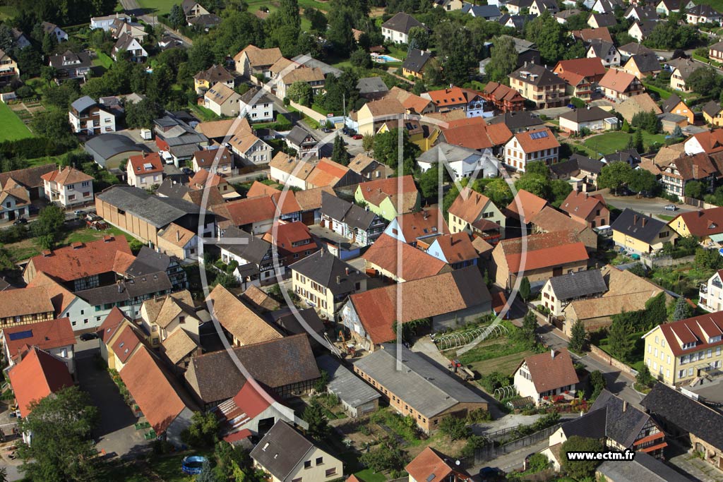 Photo arienne de Griesheim-sur-Souffel